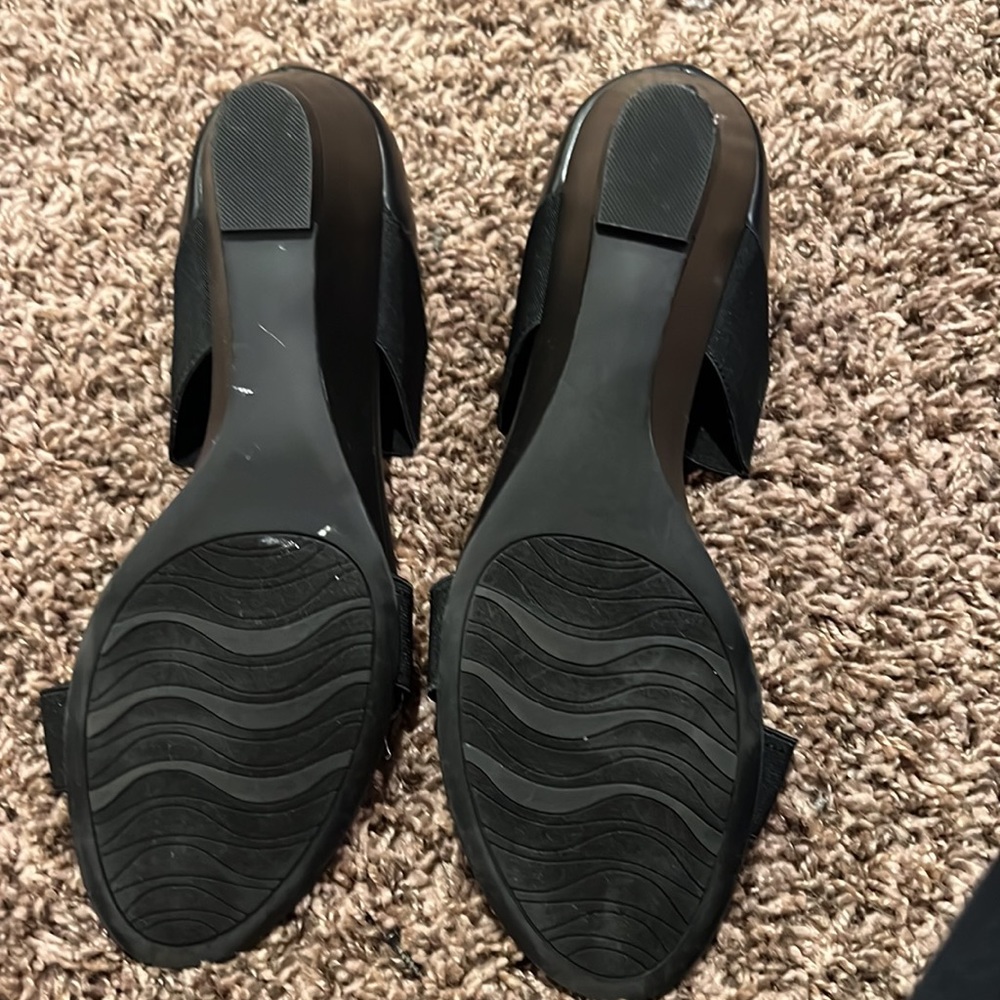 Basic Editions Strappy Wedge Heels - image 3